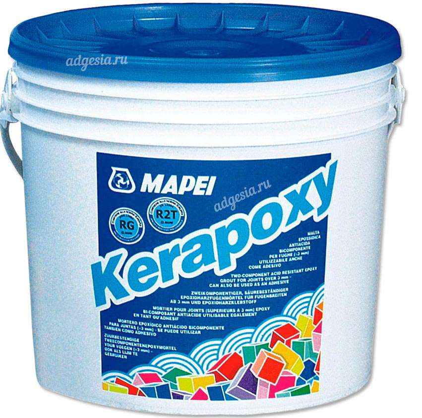 Kerapoxy цветная эпоксидная затирка для плитки