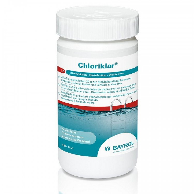 Bayrol Хлориклар (ChloriKlar) быстрорастворимые таблетки, 1 кг
